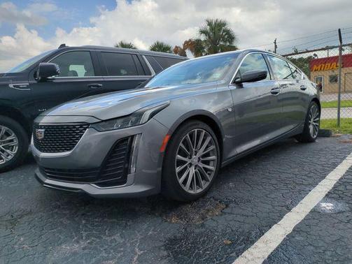 Steel Metallic 2020 Cadillac CT5 Premium Luxury RWD