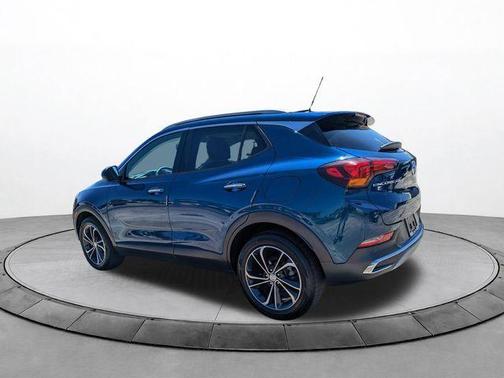 Azure Blue 2020 Buick Encore GX Essence
