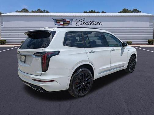 Crystal White 2024 Cadillac XT6 Sport AWD