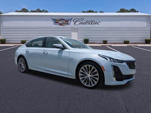 Diamond Sky Metallic 2022 Cadillac CT5 Premium Luxury RWD