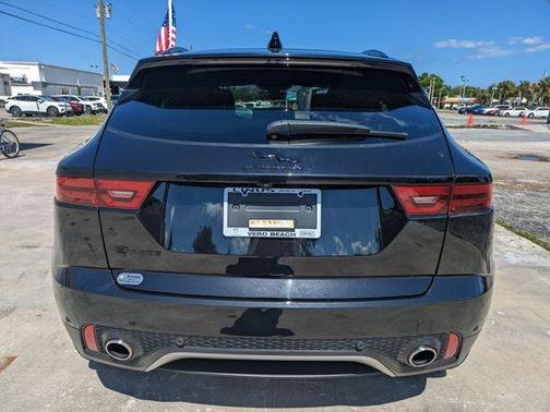 Santorini Black 2021 Jaguar E-PACE SE