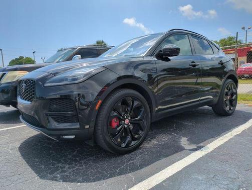Santorini Black 2021 Jaguar E-PACE SE