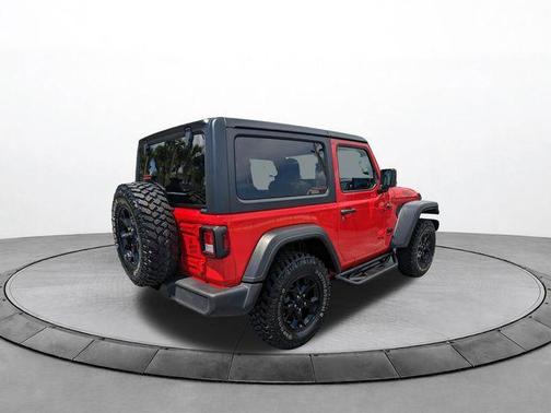 Firecracker Red Clearcoat 2022 Jeep Wrangler Sport