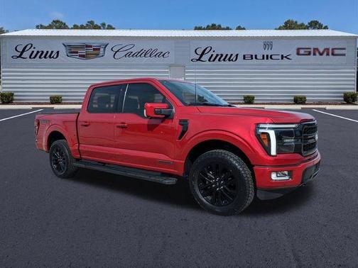 Red Metallic 2024 Ford F-150 Lariat