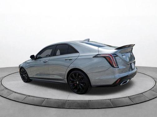 Silver Metallic 2024 Cadillac CT4 Sport