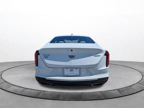 Summit White 2022 Cadillac CT4 Luxury