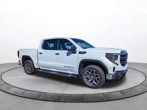 Glacier White 2026 GMC Sierra 1500 SLT