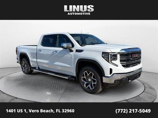 Summit White 2026 GMC Sierra 1500 SLT