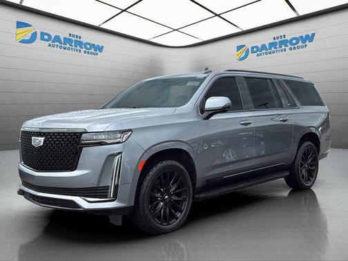 Satin Steel Metallic 2022 Cadillac Escalade ESV Premium Luxury