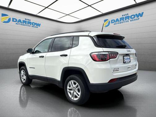 White Clearcoat 2018 Jeep Compass Sport
