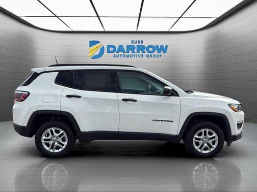 White Clearcoat 2018 Jeep Compass Sport