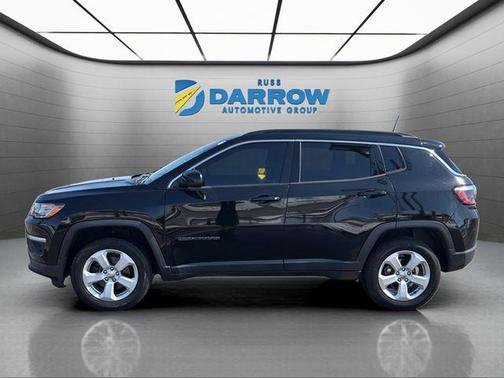 Diamond Black Crystal Pearlcoat 2021 Jeep Compass Latitude