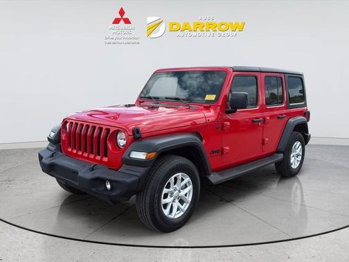 Firecracker Red Clearcoat 2023 Jeep Wrangler Sport S