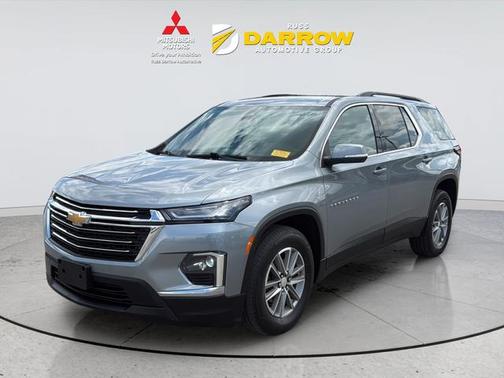 Sterling Gray Metallic 2023 Chevrolet Traverse LT Cloth