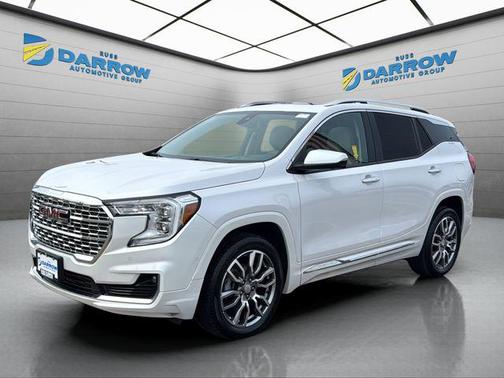 White Frost Tricoat 2022 GMC Terrain Denali