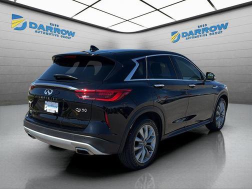 Black Obsidian 2021 INFINITI QX50 PURE AWD