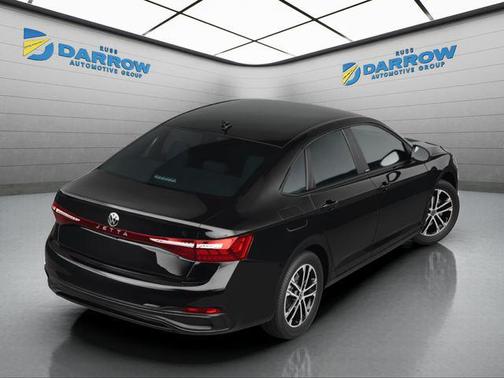 Deep Black Pearl 2025 Volkswagen Jetta 1.5T SE