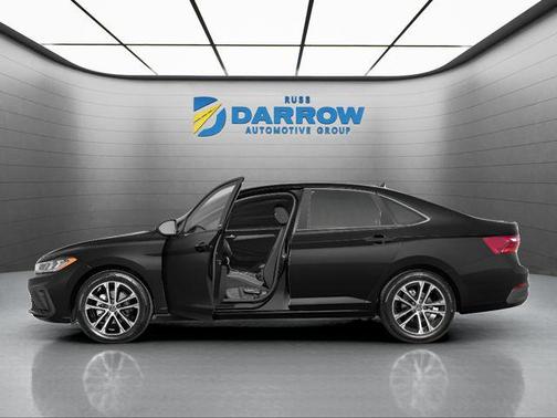 Deep Black Pearl 2025 Volkswagen Jetta 1.5T SE