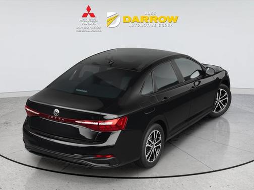 Deep Black Pearl 2025 Volkswagen Jetta 1.5T SE