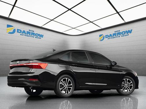 Deep Black Pearl 2025 Volkswagen Jetta 1.5T SE