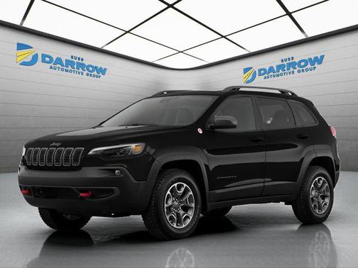 Diamond Black Crystal Pearlcoat 2023 Jeep Cherokee Altitude