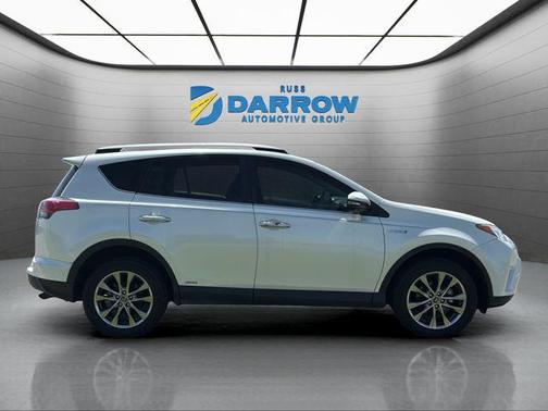 Blizzard Pearl 2017 Toyota RAV4 Hybrid Limited