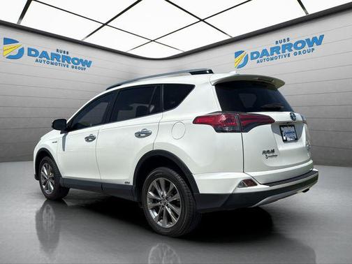Blizzard Pearl 2017 Toyota RAV4 Hybrid Limited
