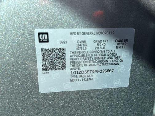 2023 Chevrolet Malibu FWD 1LT