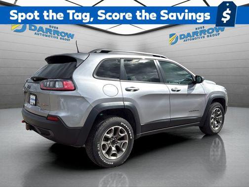 Billet Silver Metallic Clearcoat 2021 Jeep Cherokee Trailhawk