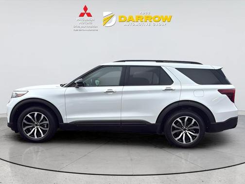 White Metallic 2021 Ford Explorer ST
