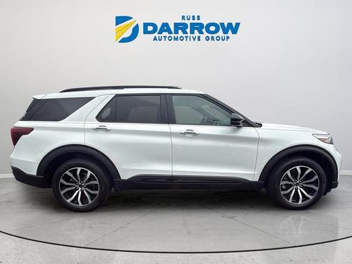 White Metallic 2021 Ford Explorer ST
