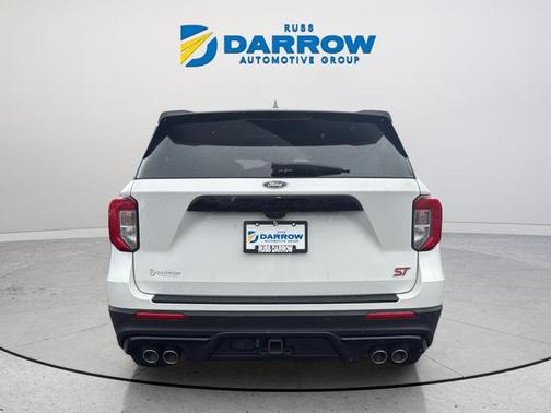 White Metallic 2021 Ford Explorer ST