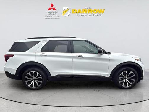 White Metallic 2021 Ford Explorer ST