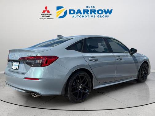 Aegean Blue Metallic 2024 Honda Civic Sport