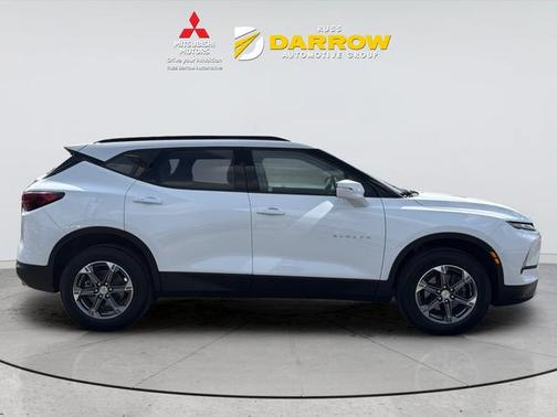 Summit White 2024 Chevrolet Blazer 3LT