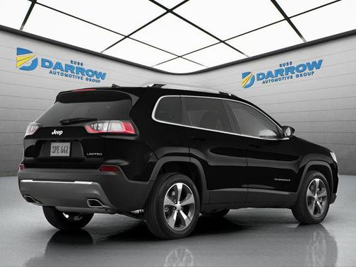 Diamond Black Crystal Pearlcoat 2019 Jeep Cherokee Overland