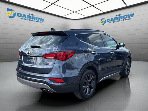 Marlin Blue 2017 Hyundai Santa Fe Sport 2.0L Turbo Ultimate