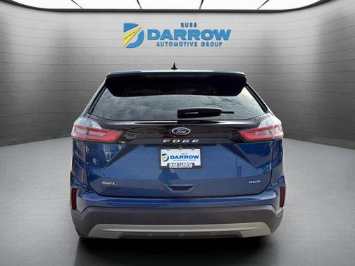 Blue Metallic 2021 Ford Edge SEL