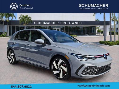 Moonstone Gray 2022 Volkswagen Golf GTI 2.0T SE