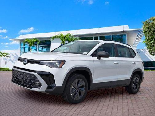 Pure White 2026 Volkswagen Taos 1.5T S