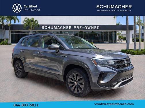Platinum Gray Metallic 2023 Volkswagen Taos 1.5T S