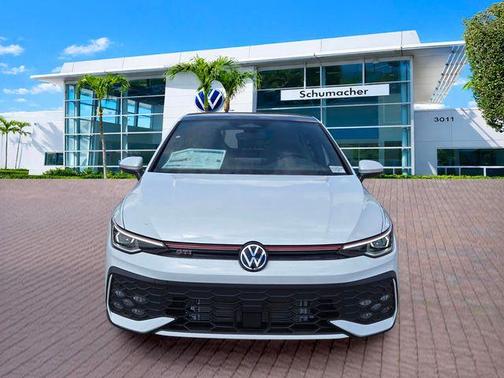 Opal White Pearl 2026 Volkswagen Golf GTI 2.0T SE