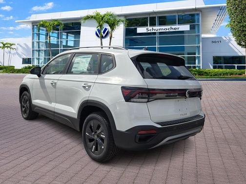 Pure White 2026 Volkswagen Taos 1.5T S