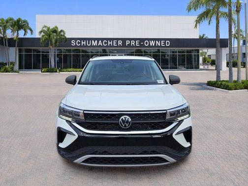Pure White 2023 Volkswagen Taos 1.5T S