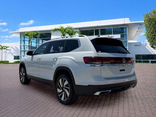 Opal White 2026 Volkswagen Atlas 2.0T SEL