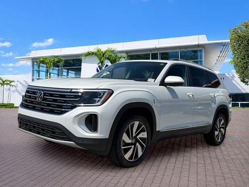 Opal White 2026 Volkswagen Atlas 2.0T SEL