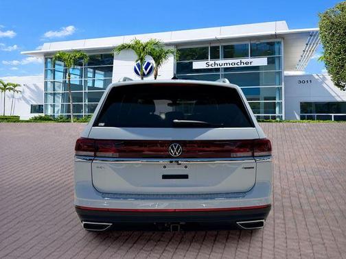 Opal White 2026 Volkswagen Atlas 2.0T SEL