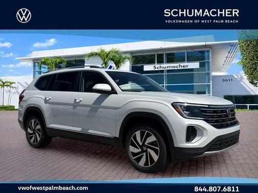 Opal White 2026 Volkswagen Atlas 2.0T SEL