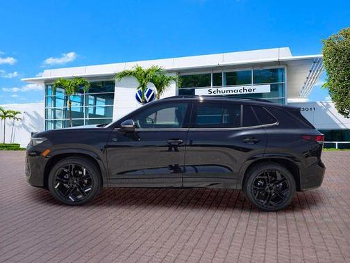 Deep Black Pearl Effect 2026 Volkswagen Tiguan 2.0T SE R-Line Black