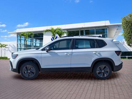 Pure White 2026 Volkswagen Taos 1.5T S